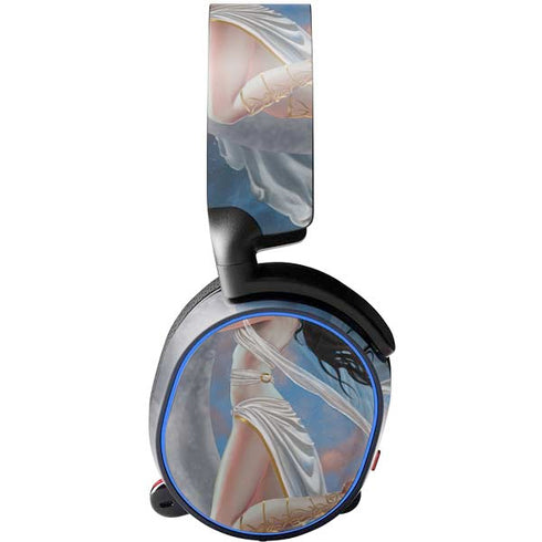 Fairy on Moon with Birds by Nene Thomas SteelSeries Arctis 3 Skin